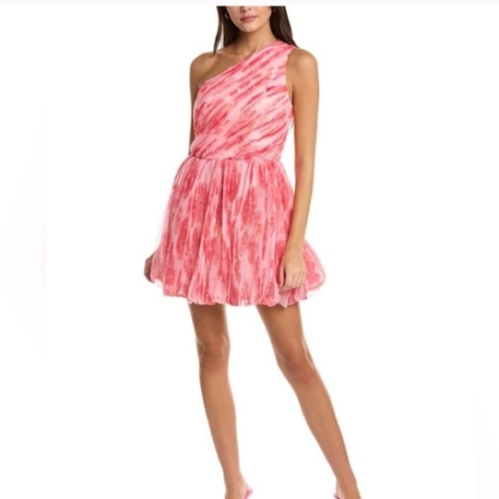 Anthropologie Hutch Women’s One Shoulder Floral Bubble Romper Size 4